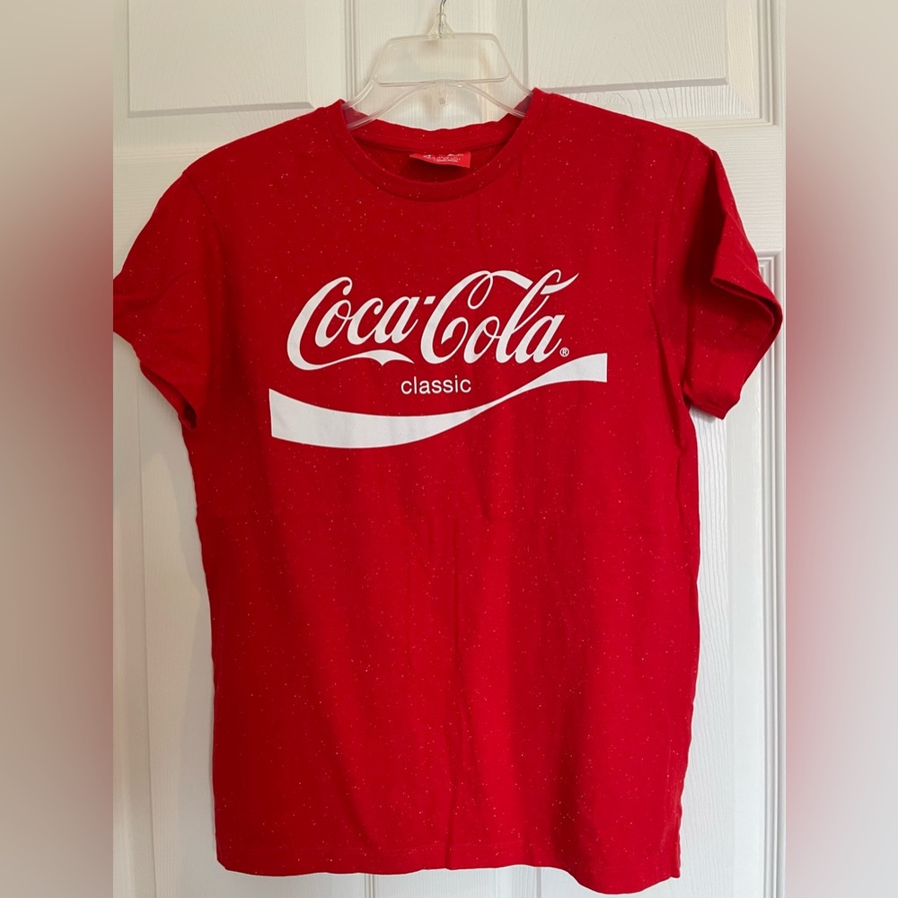 Women Coca Cola printed tee
